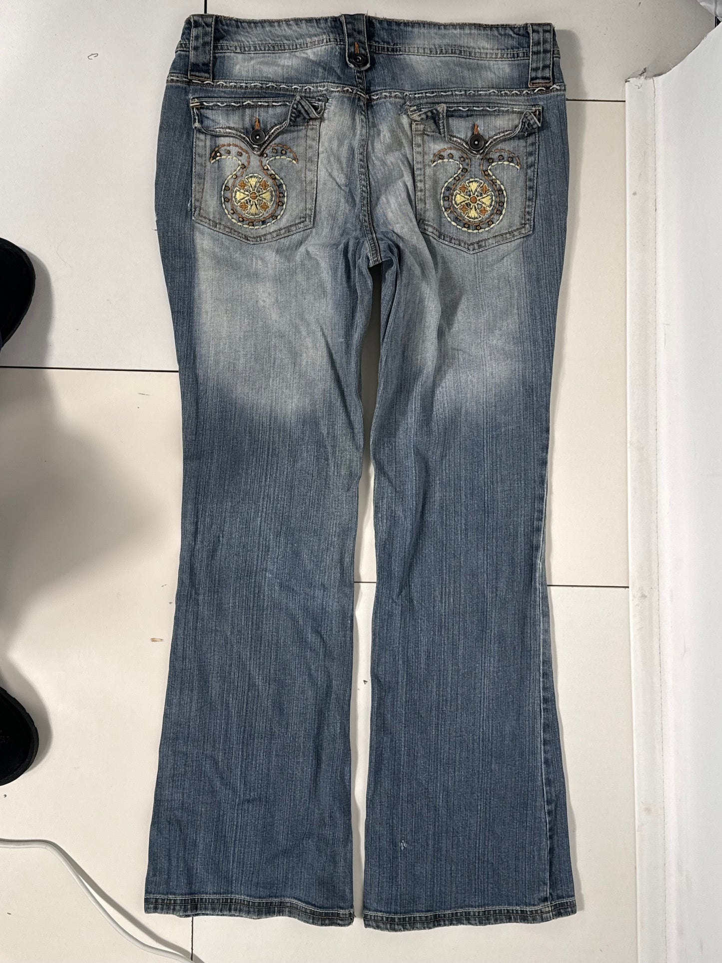 Lavlivede jeans str: M
