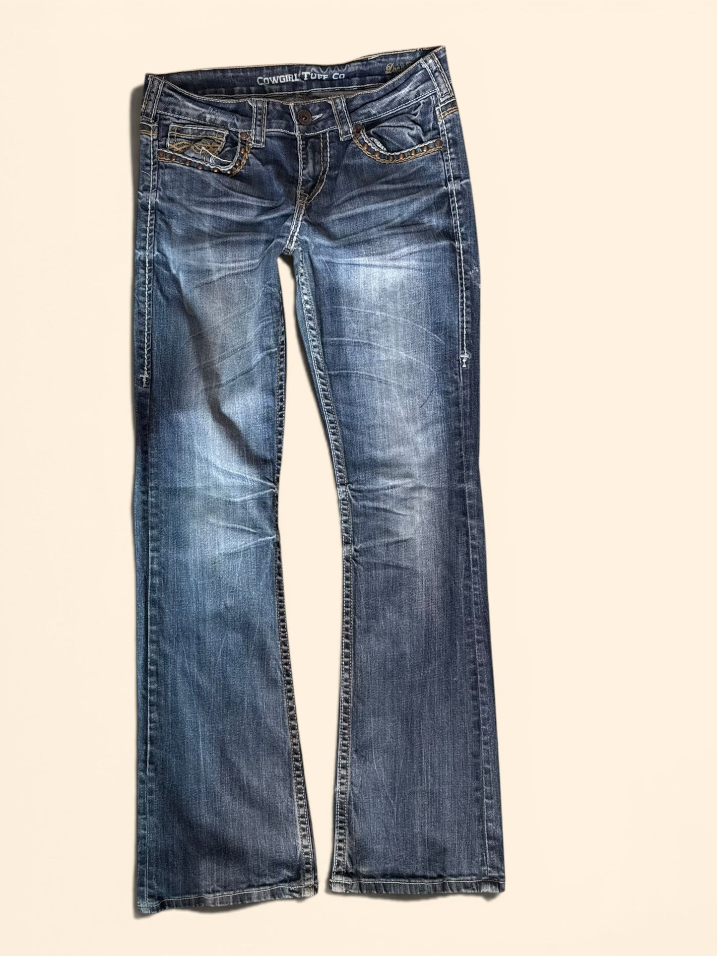 Lågmidjade jeans stl: S