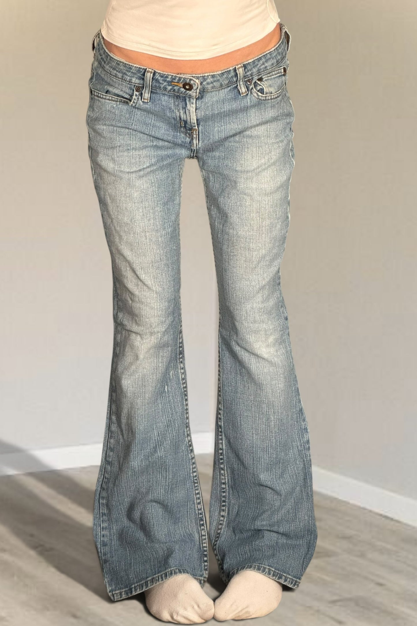 Lågmidjade jeans stl: M/L