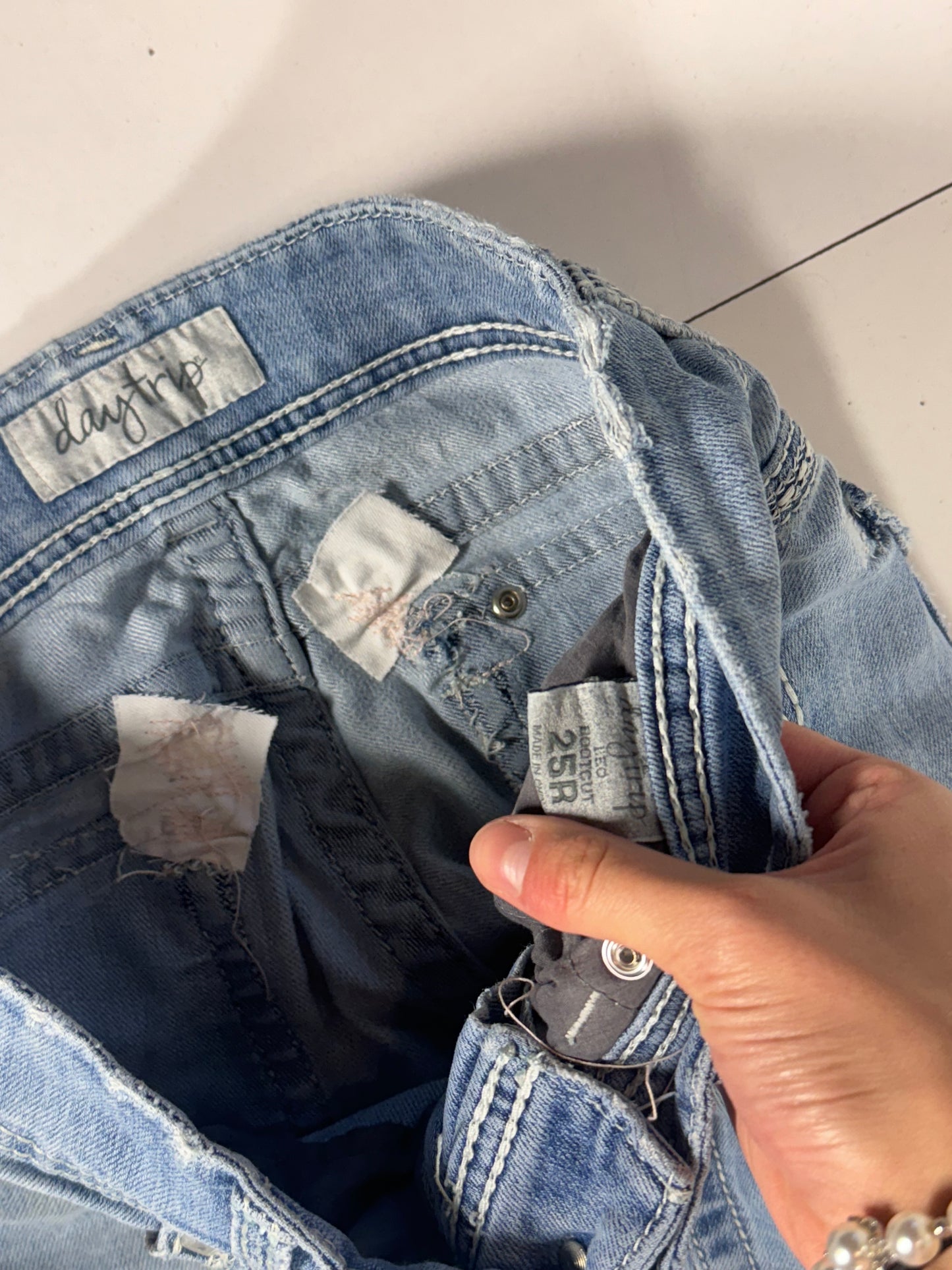 Lågmidjade jeans stl: S