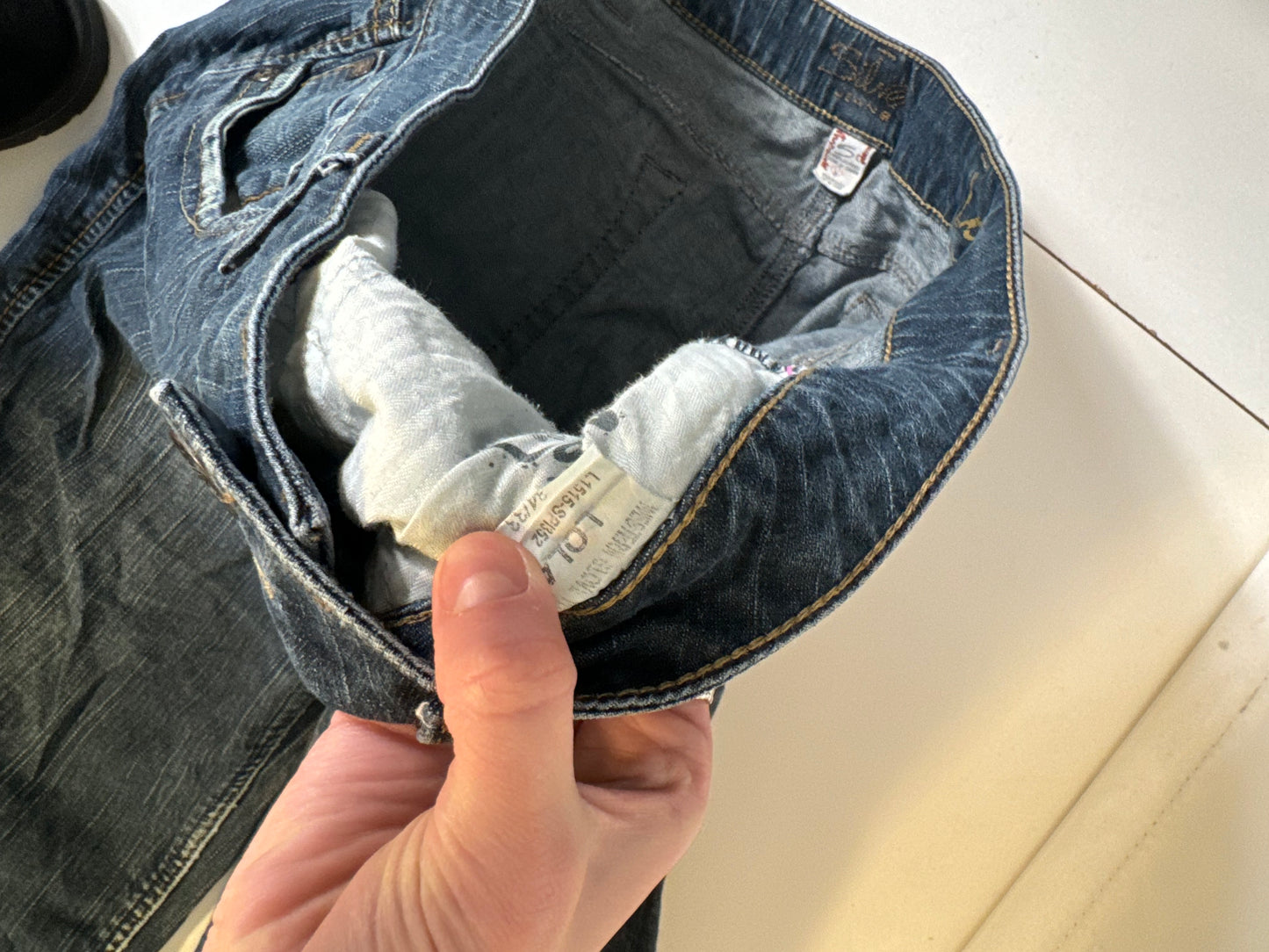 Lavt liv-jeans str.: L