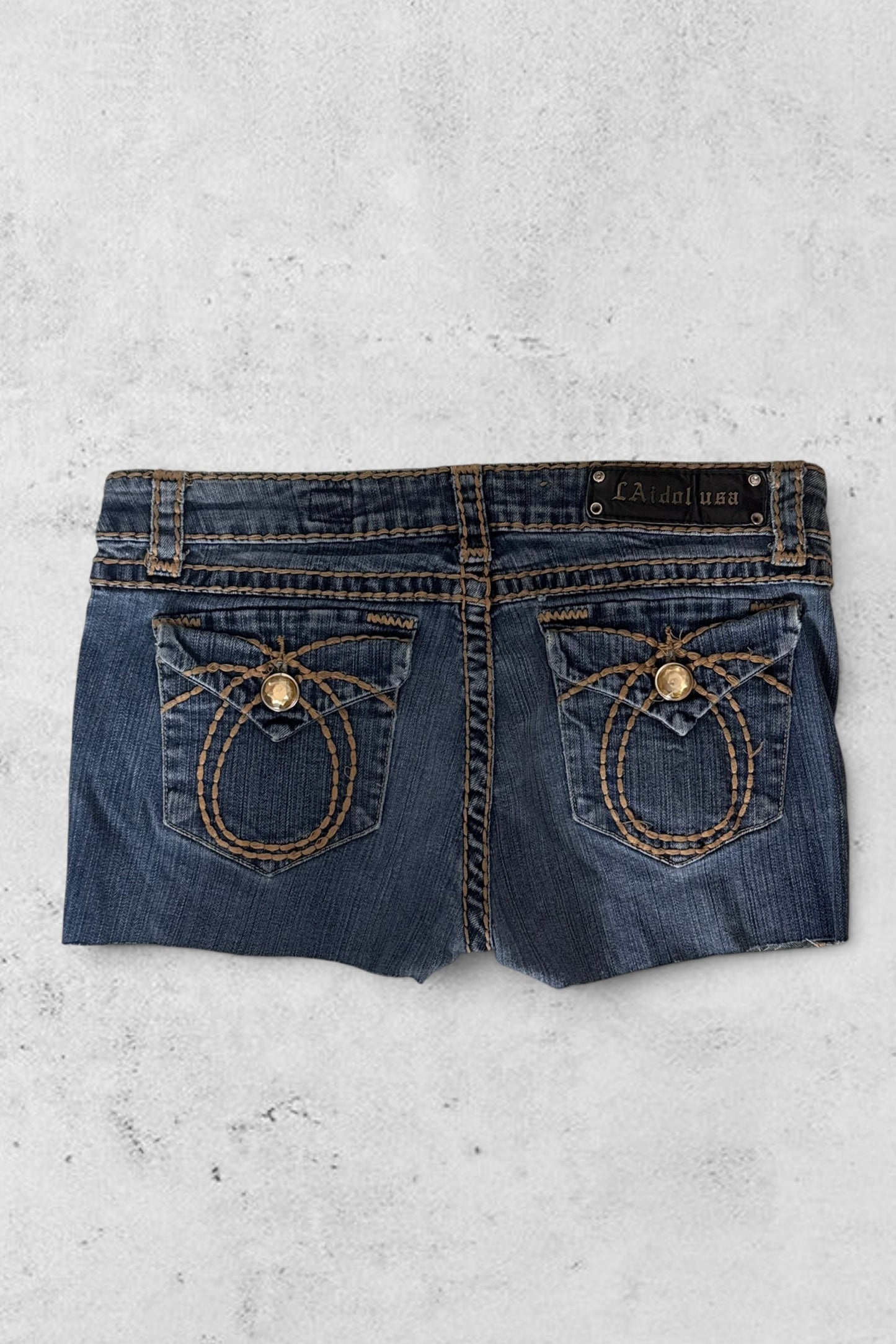 Denim shorts size: M