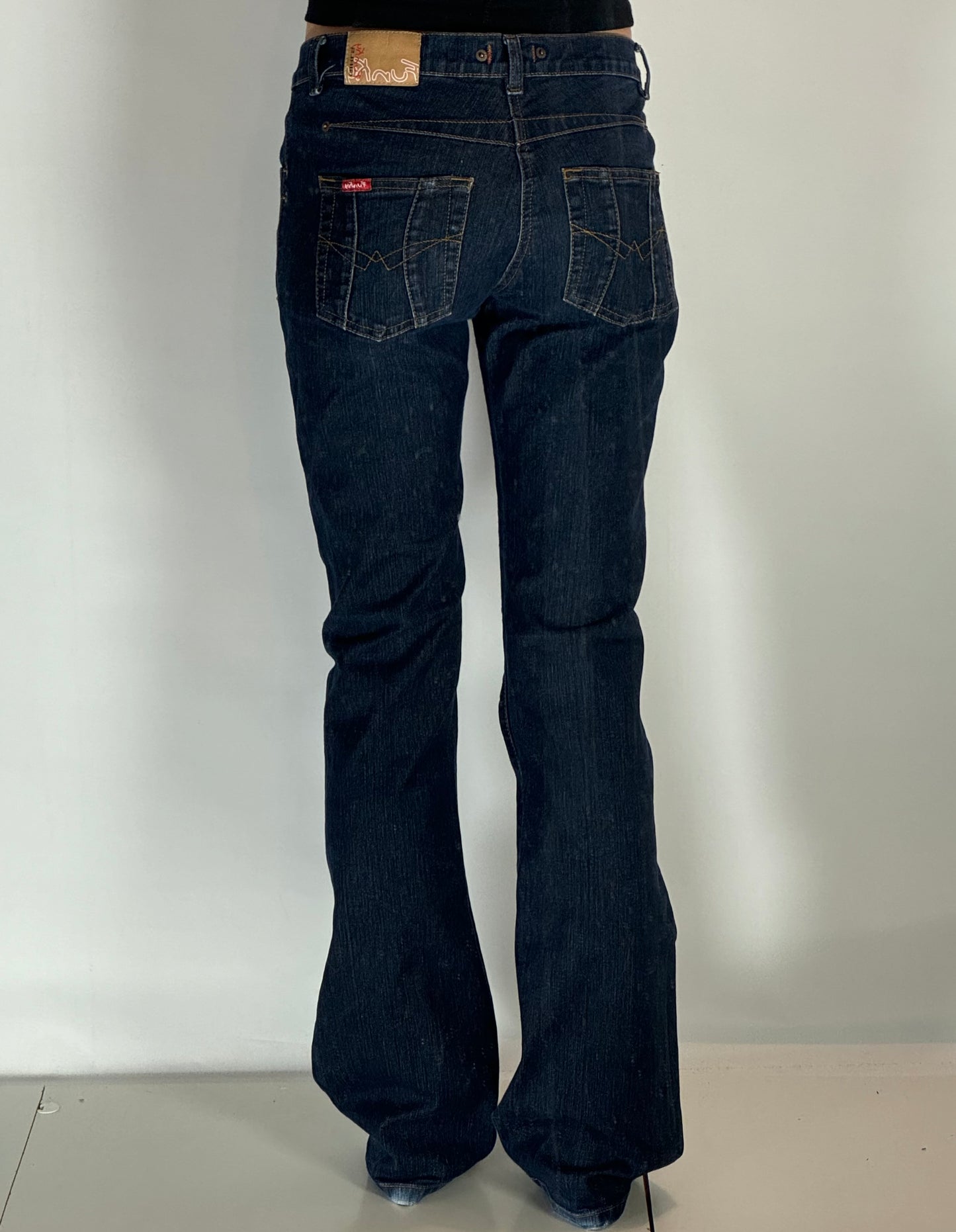 Lågmidjade jeans stl: S