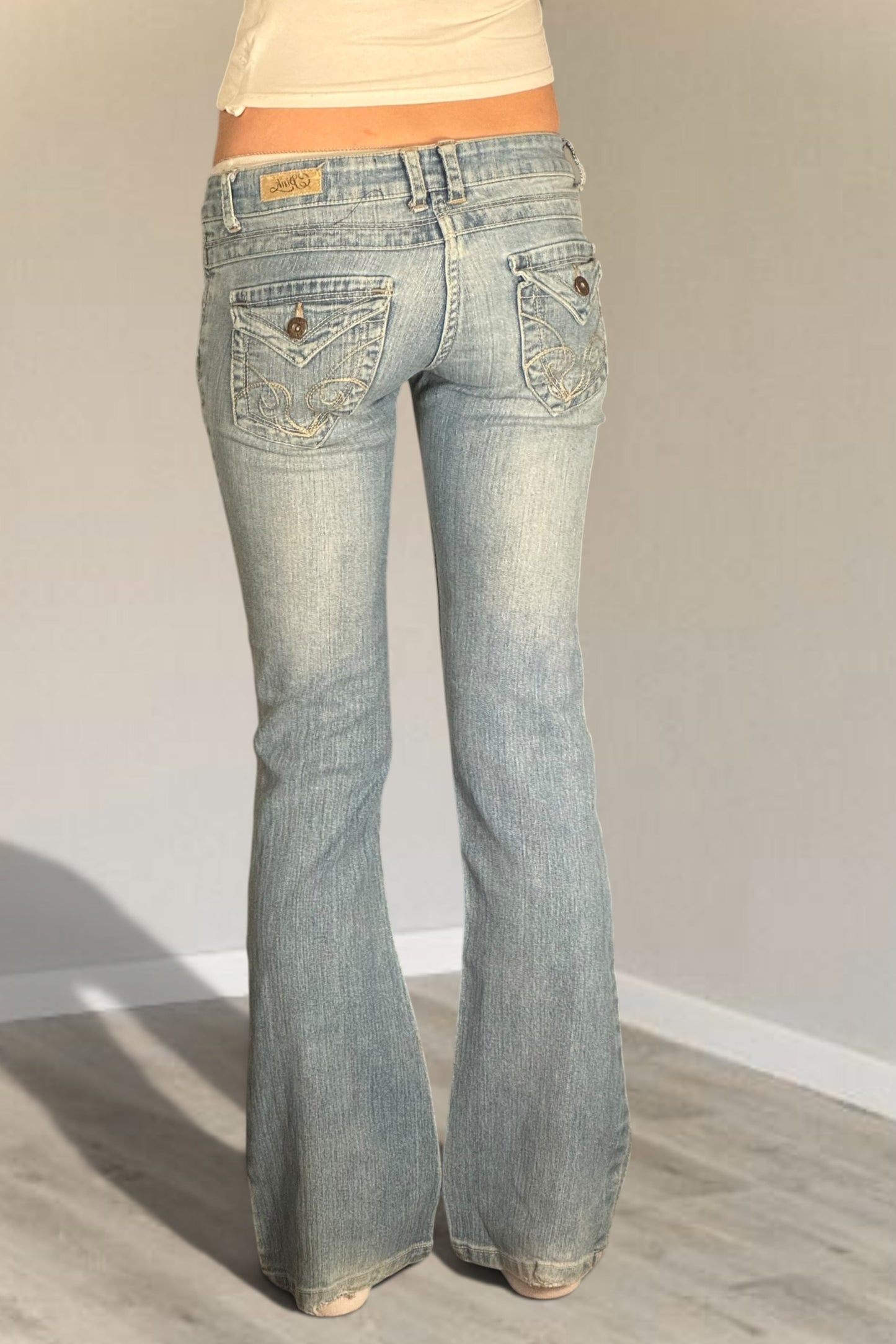 Lågmidjade jeans stl: XS