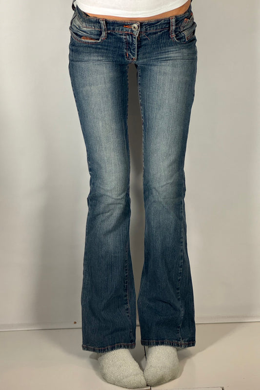 Lågmidjade jeans stl: XXS