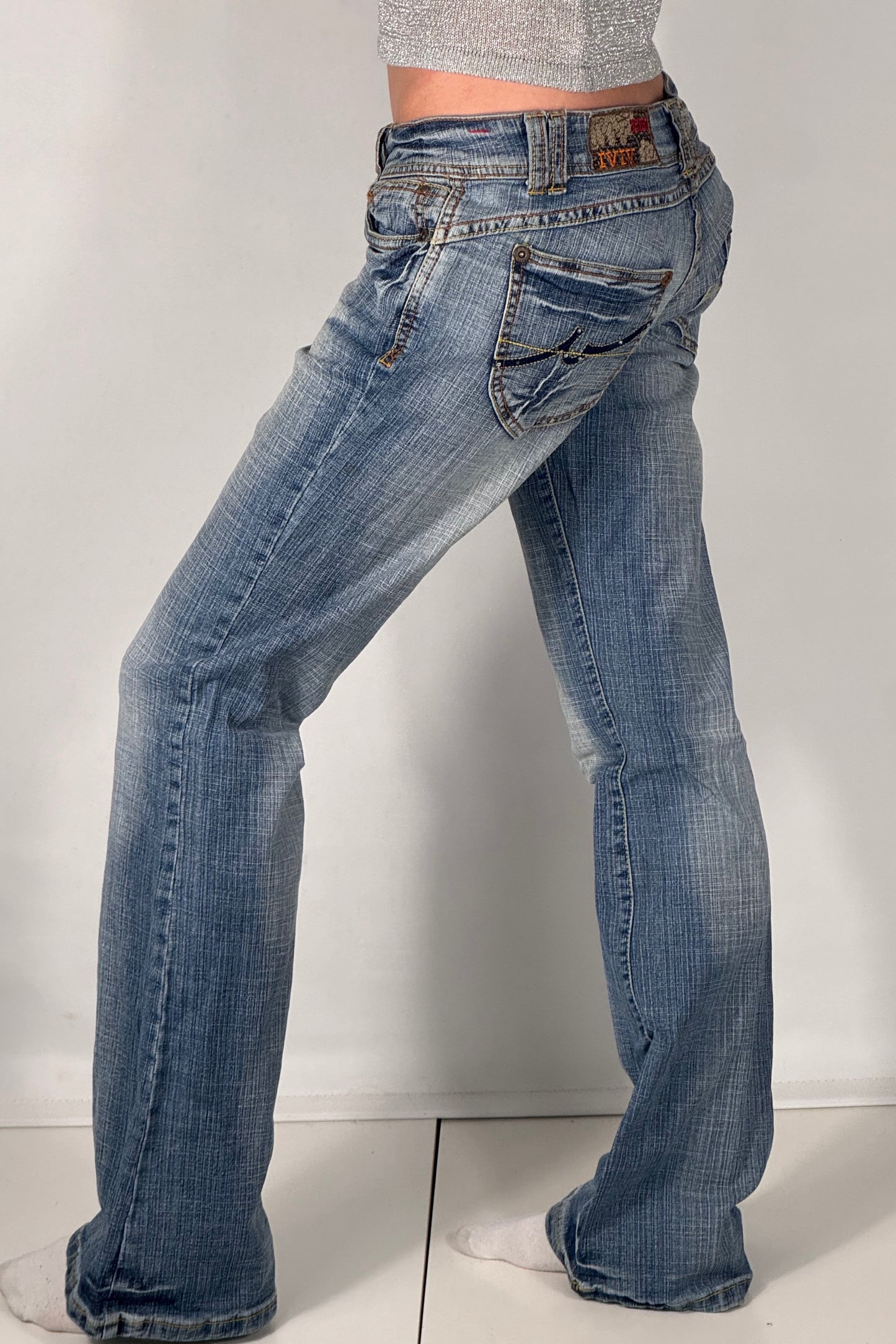 Lågmidjade jeans stl: M