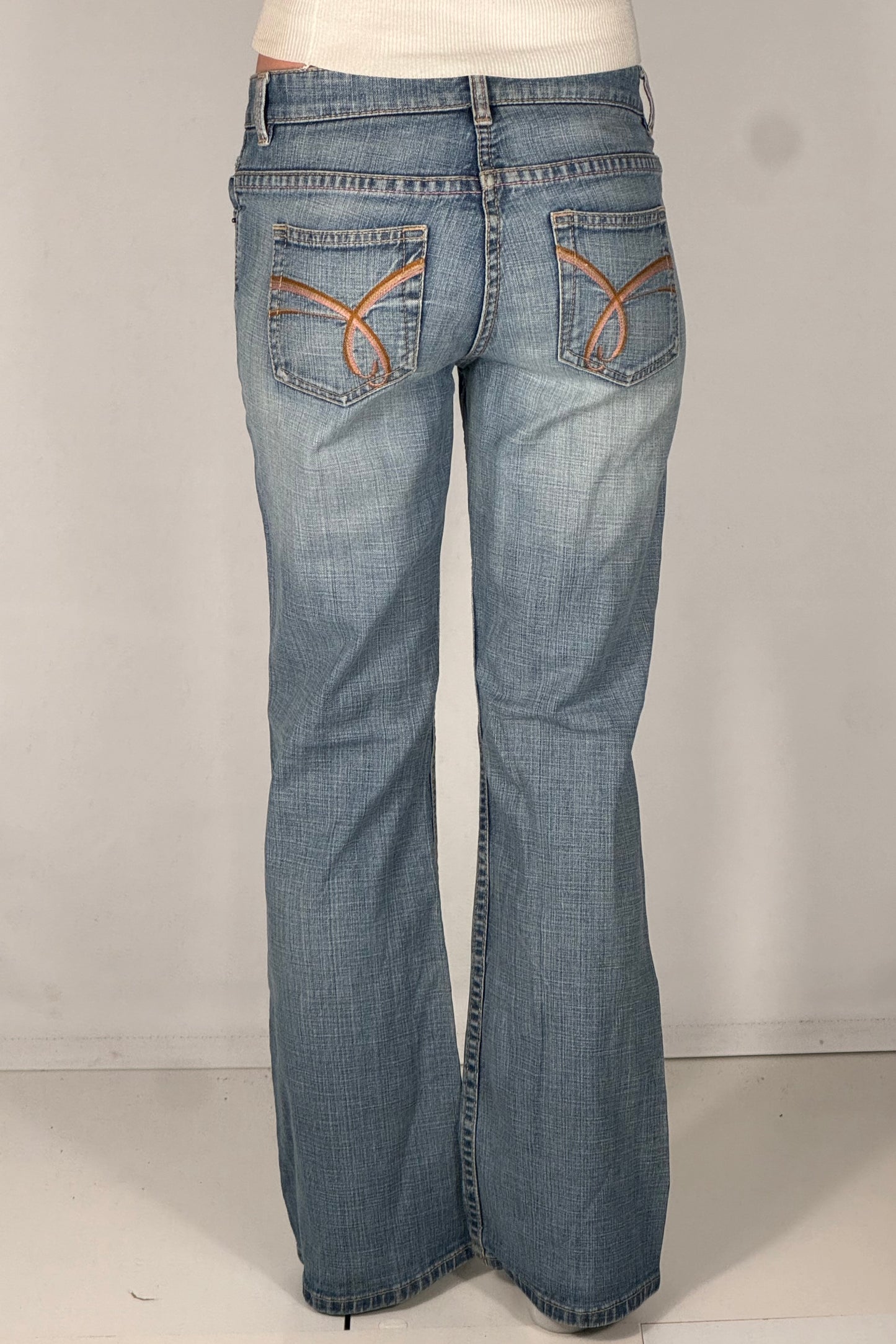 Lavt liv jeans str: XS