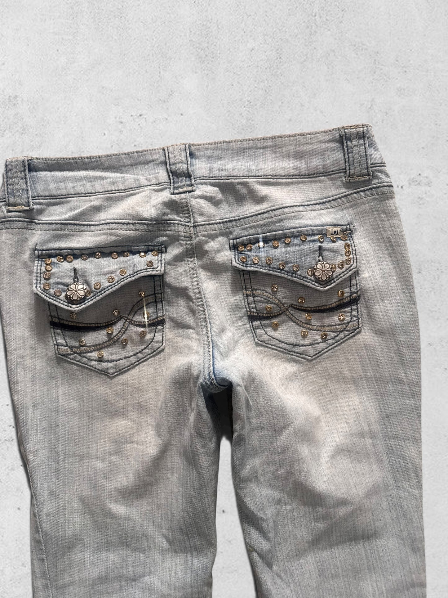 Lågmidjade jeans stl: S
