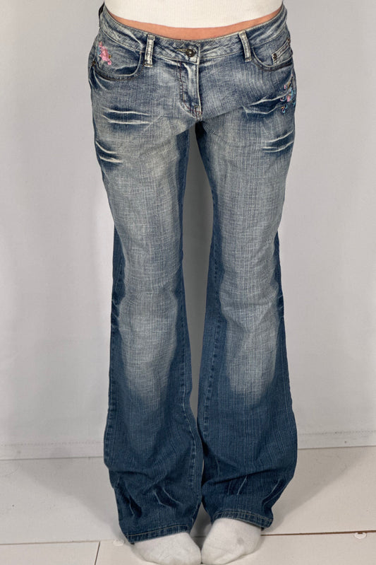 Lågmidjade jeans stl: M
