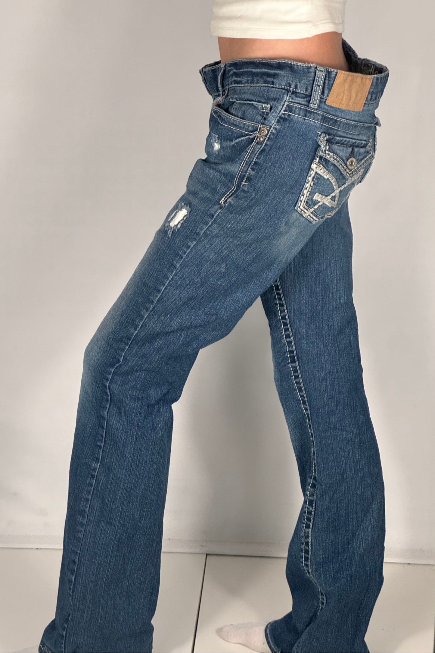 Lågmidjade jeans stl: L