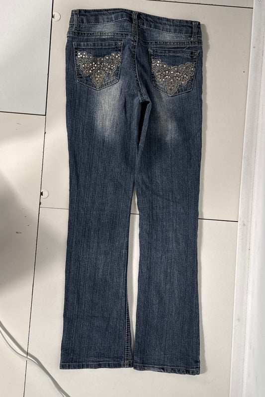 Lågmidjade jeans stl: XXS