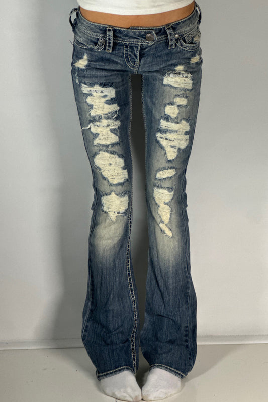Lågmidjade jeans stl: XXS