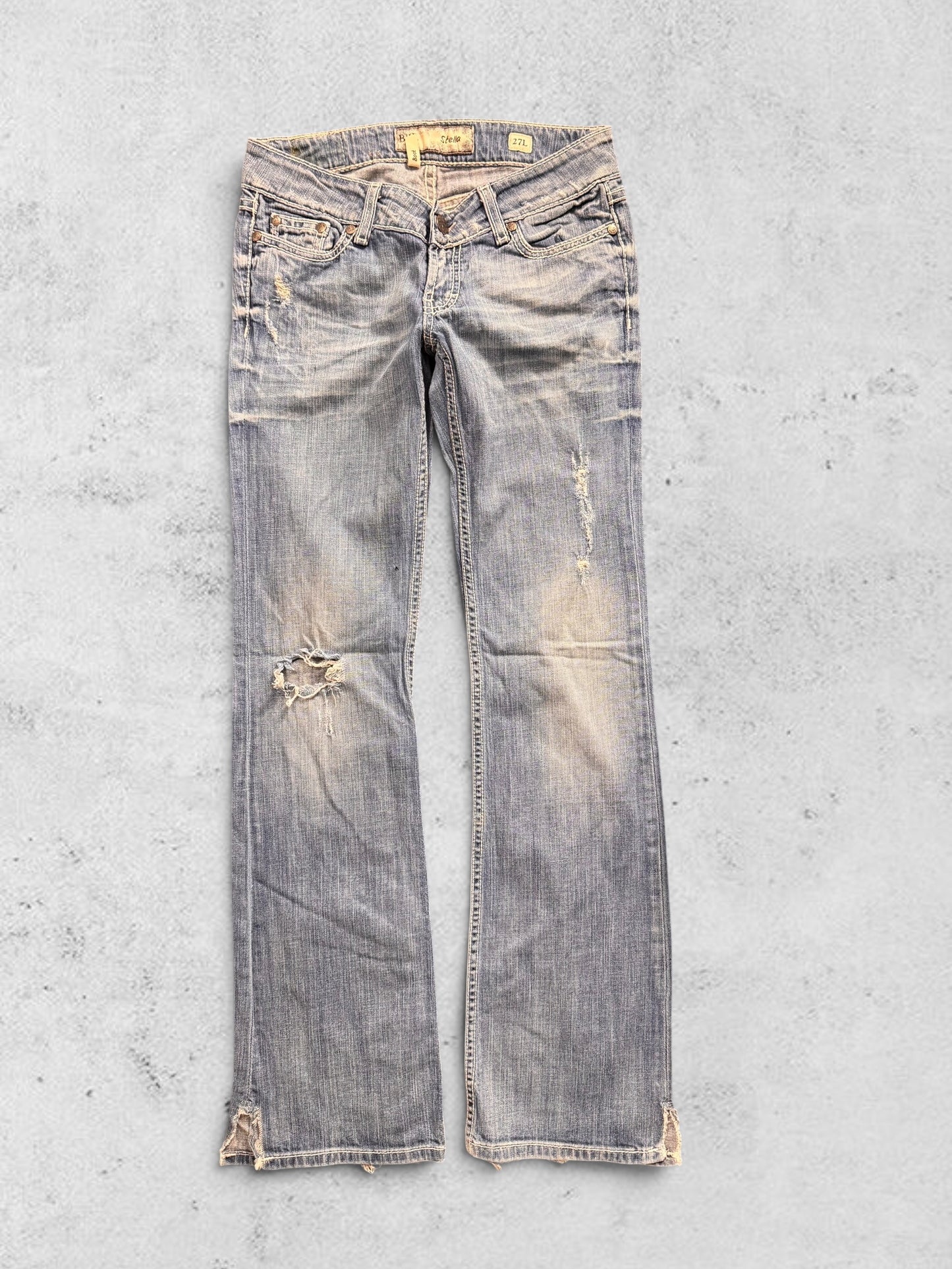 Lågmidjade jeans stl: S