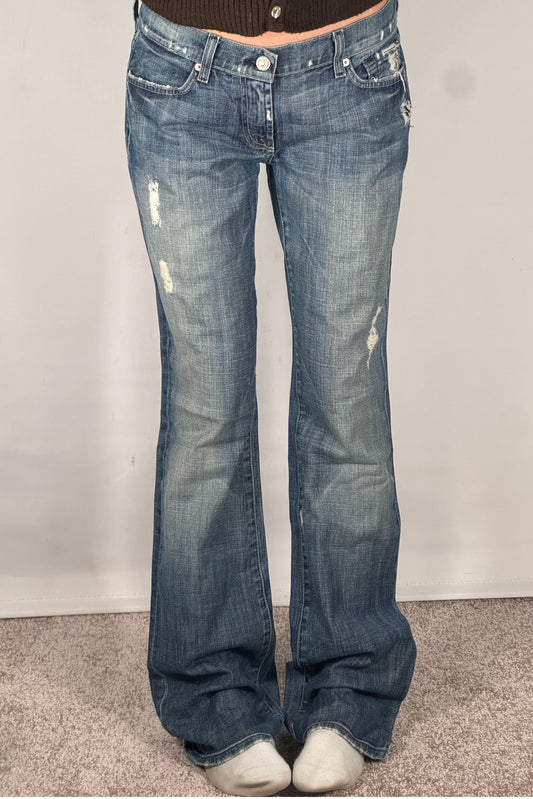 Lågmidjade jeans stl: M