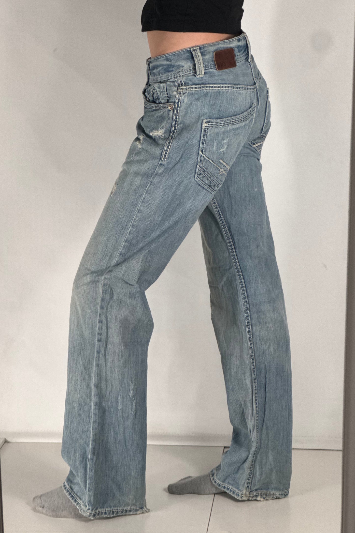 Lågmidjade jeans stl: XS/S