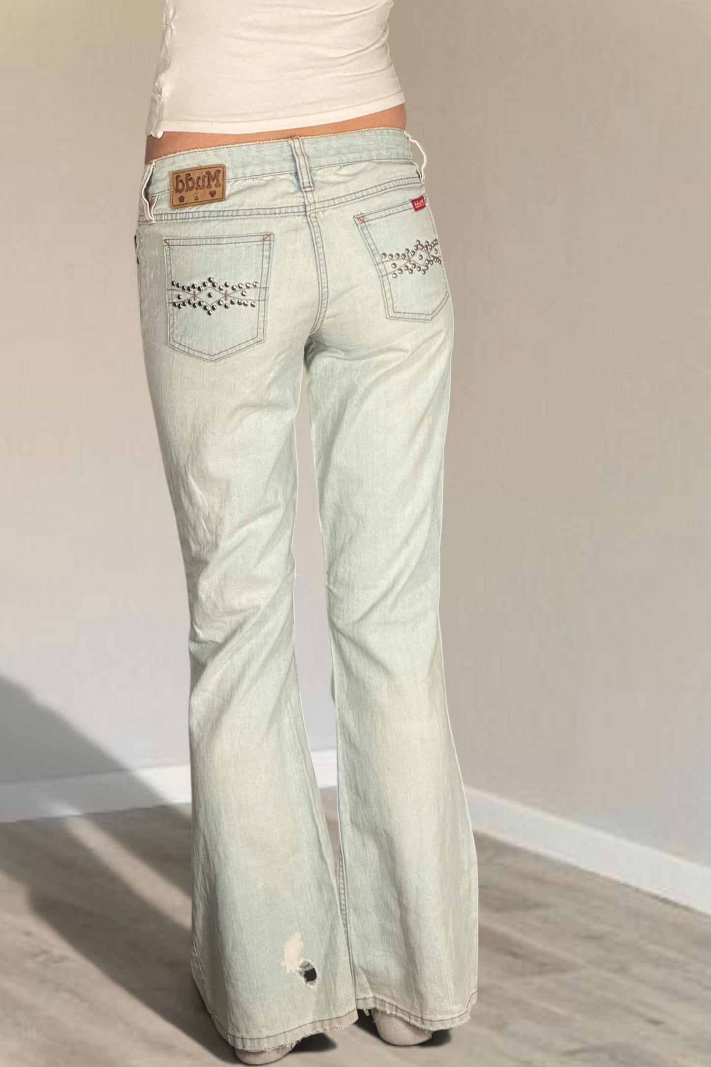 Lågmidjade jeans stl: XS