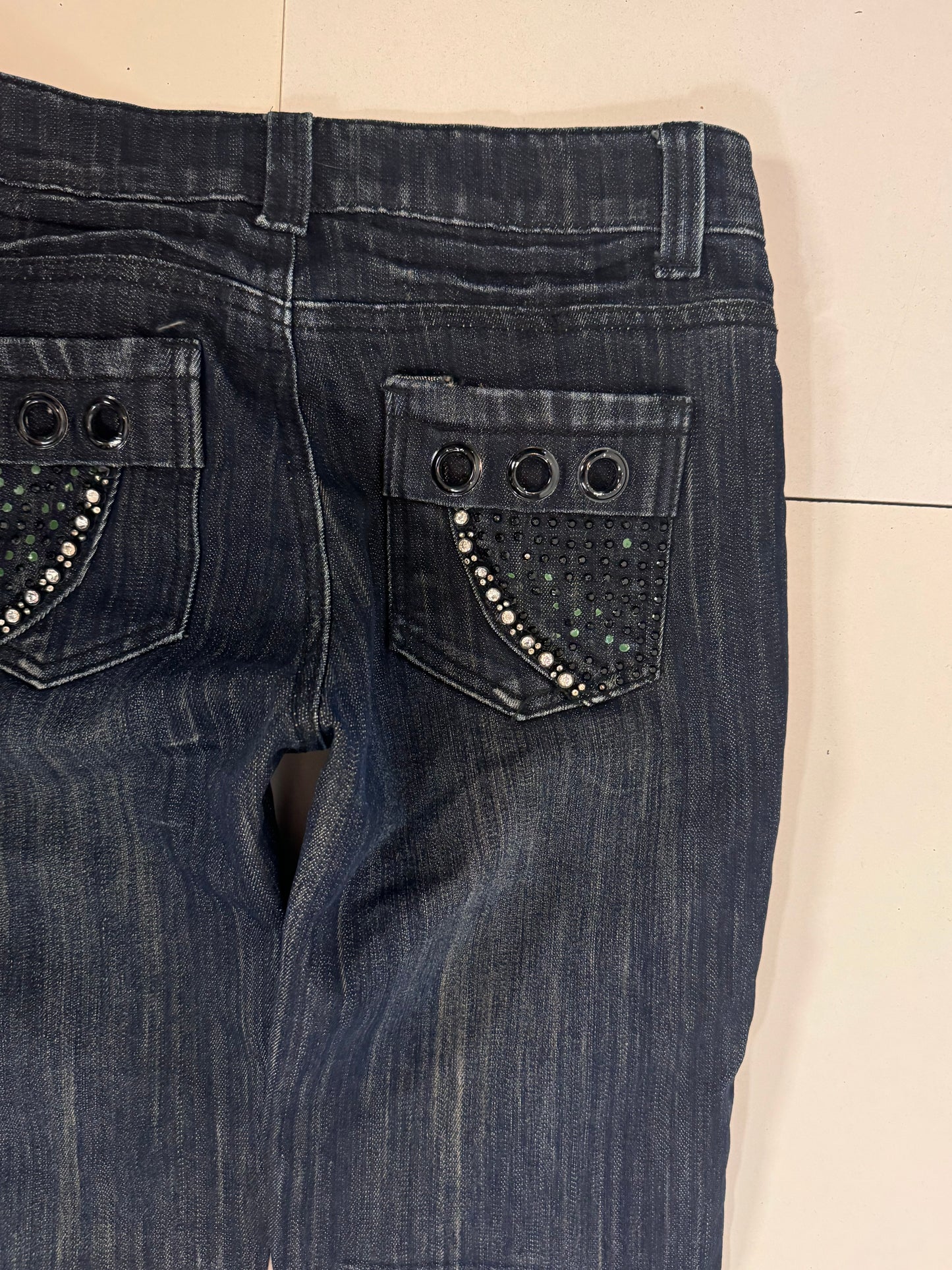 Lågmidjade jeans stl: XS