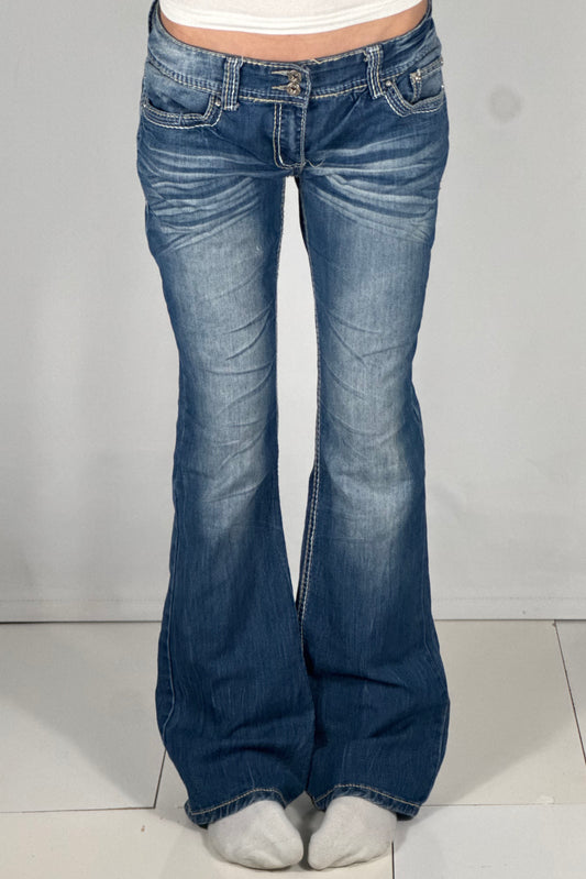 Lågmidjade jeans stl: M