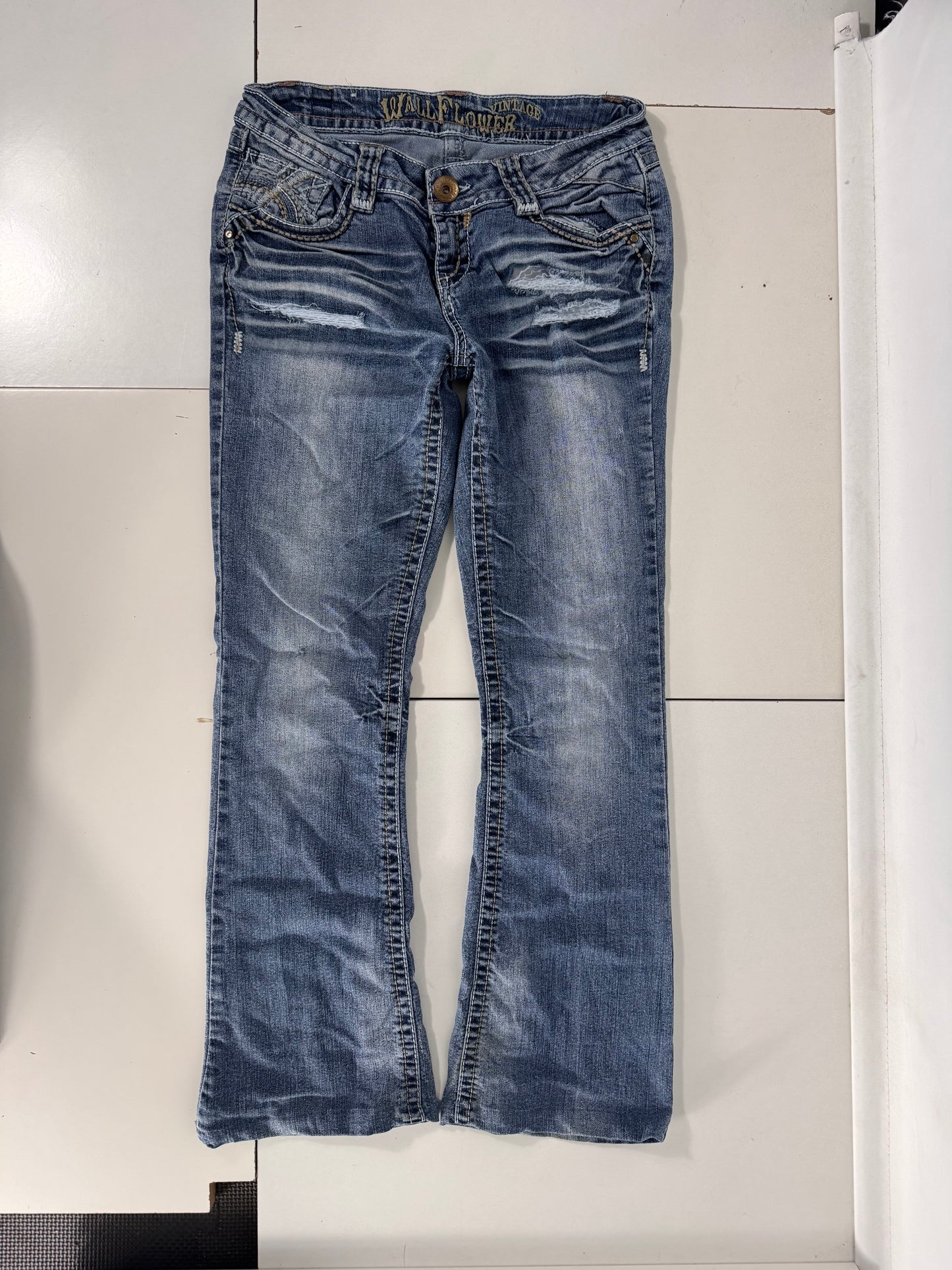 Lågmidjade jeans stl: S