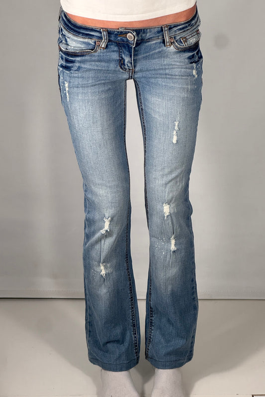 Lavlivede jeans str: XS