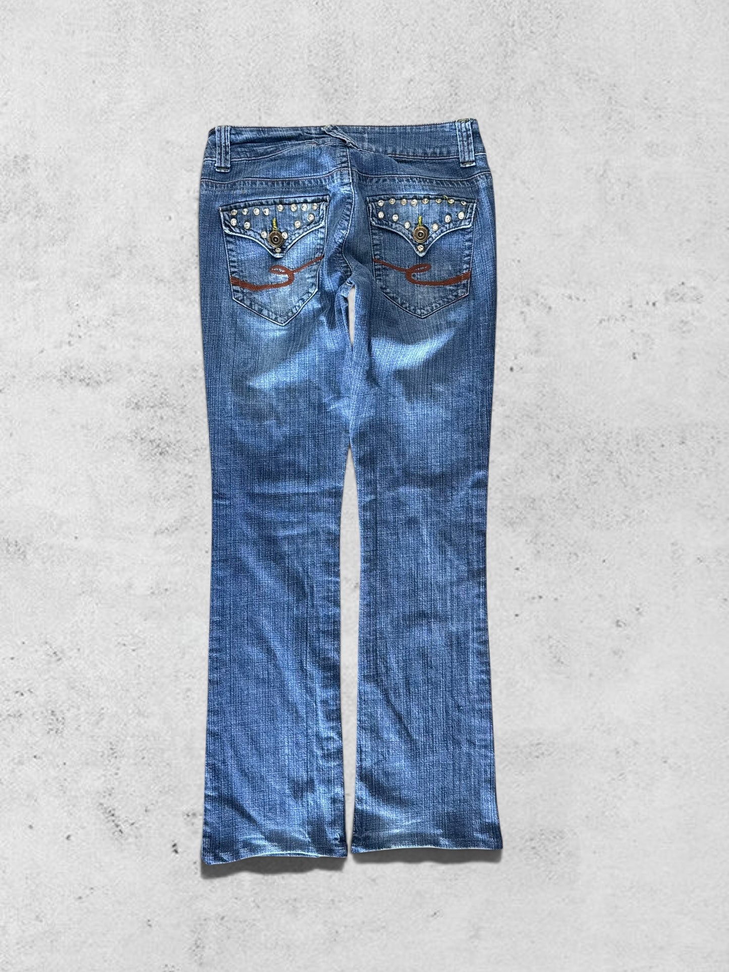 Lågmidjade jeans stl: XS