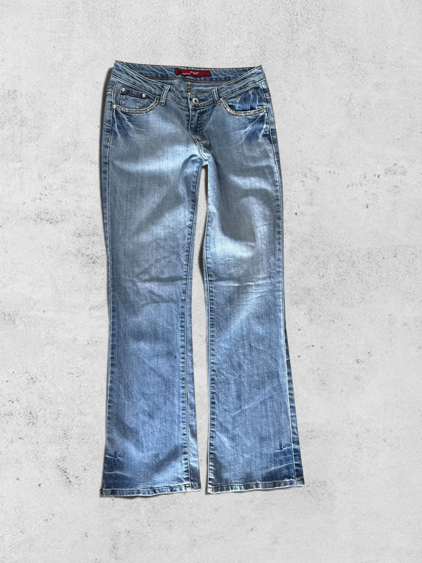 Lågmidjade jeans stl: S