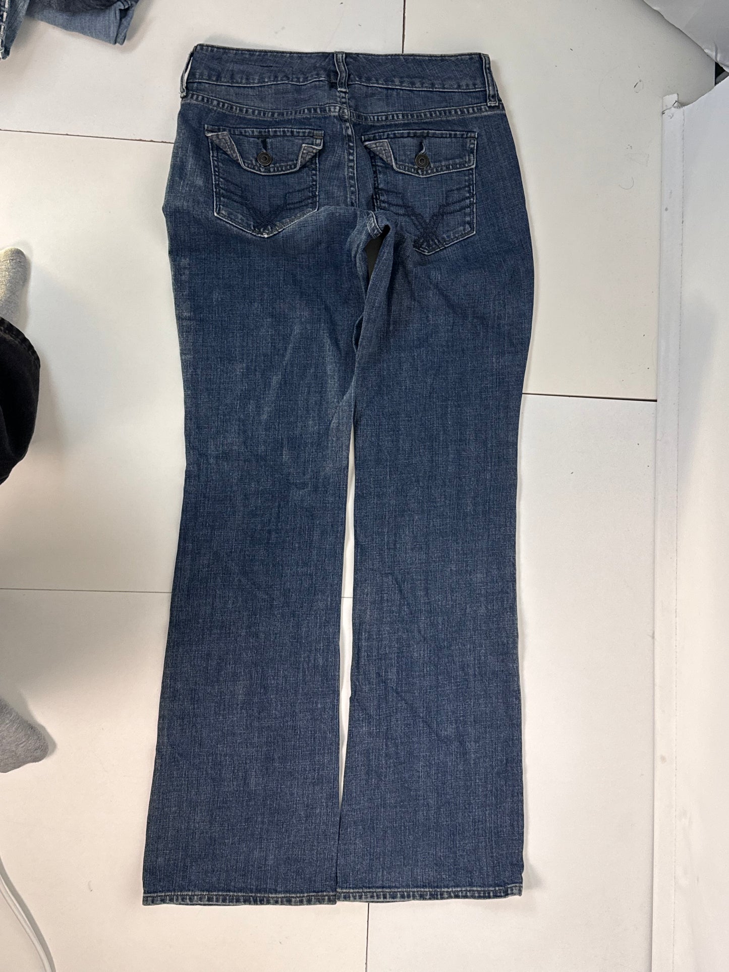 Lavtaljede jeans str: S
