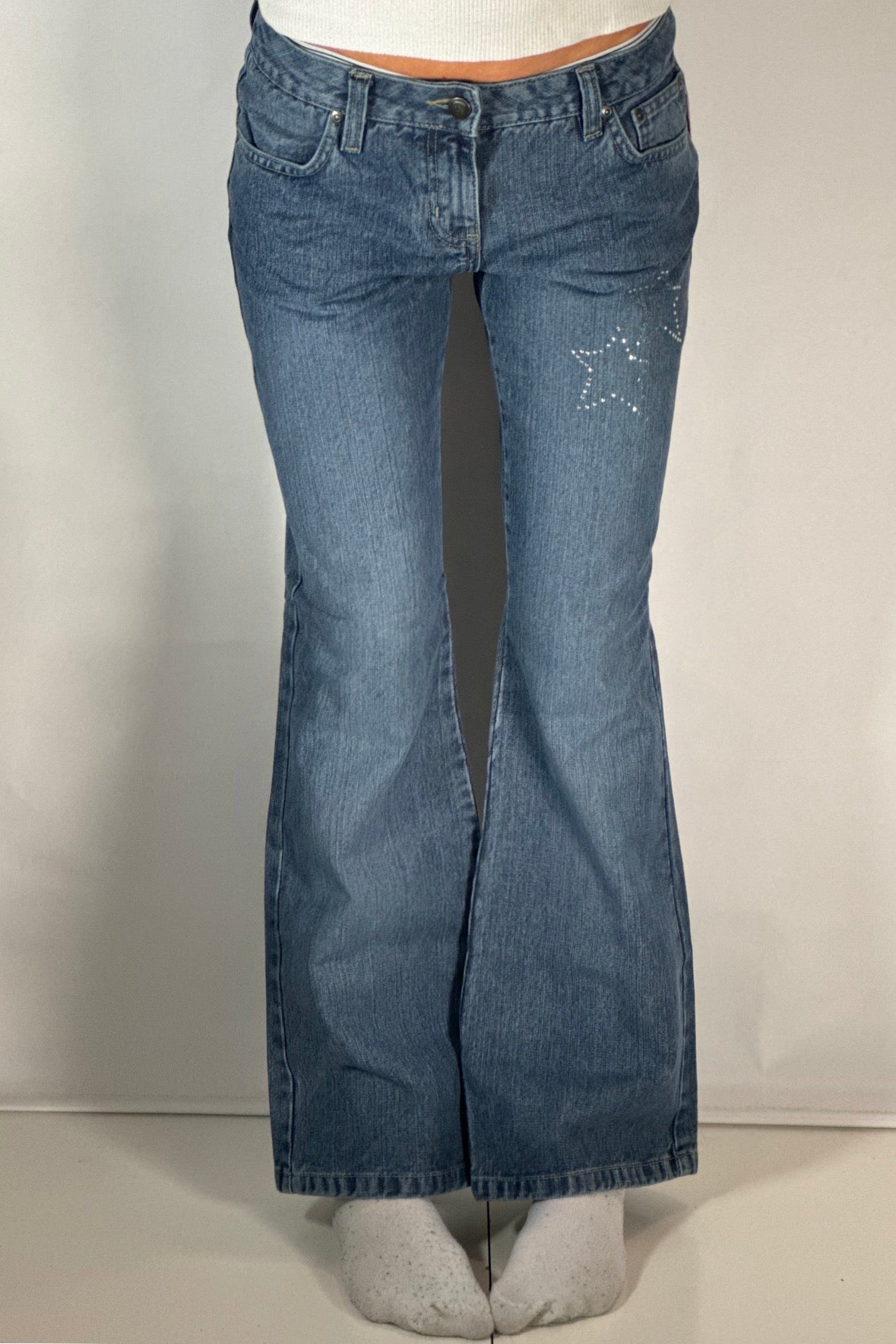 Lågmidjade jeans stl: XS (W30/L30)