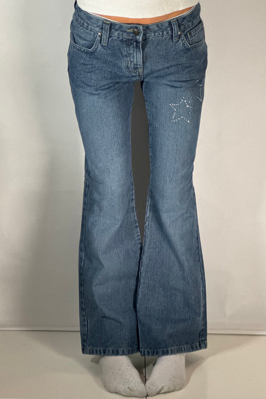 Lågmidjade jeans stl: XS (W30/L30)