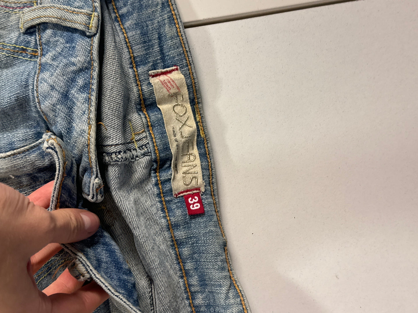 Lågmidjade jeans stl: S