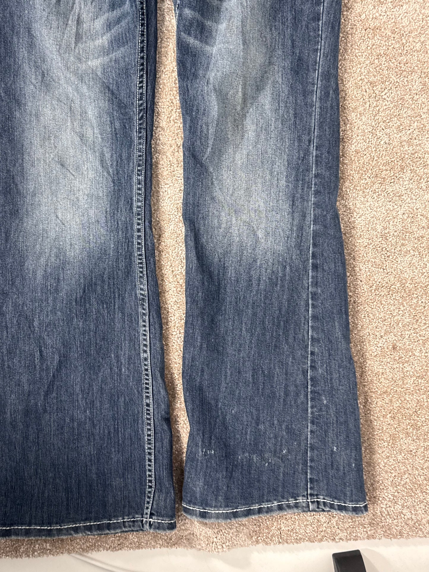 Lavtaljede jeans str: M