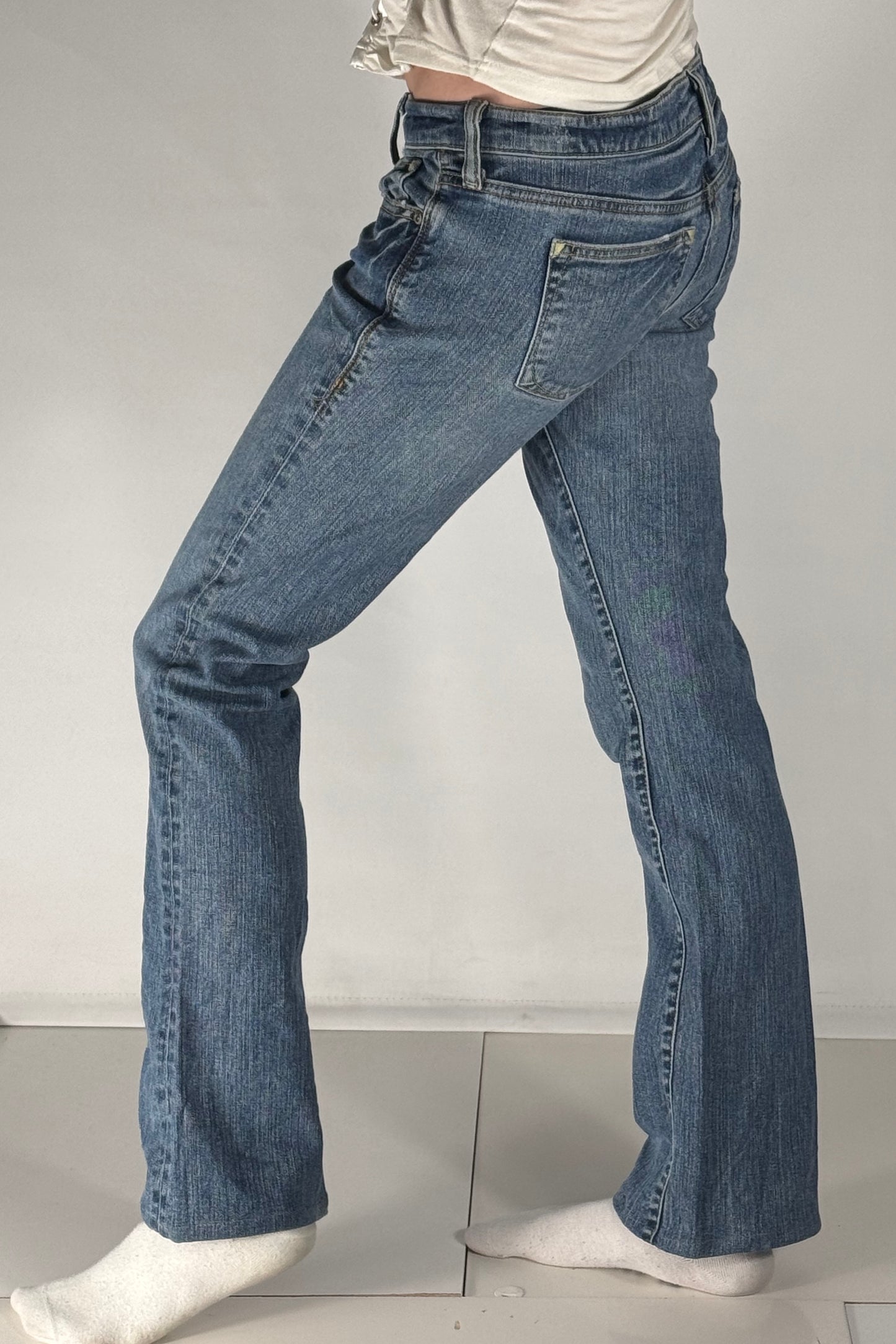 Lågmidjade jeans stl: XS