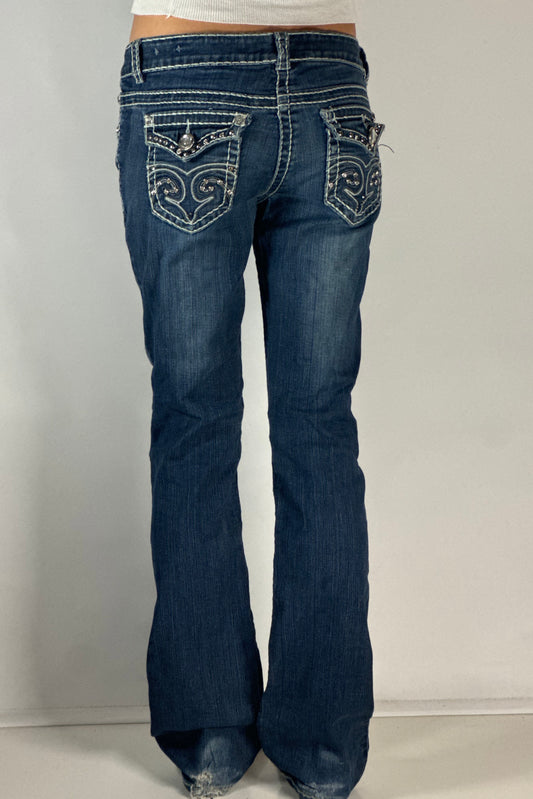 Lågmidjade jeans stl: XS/S