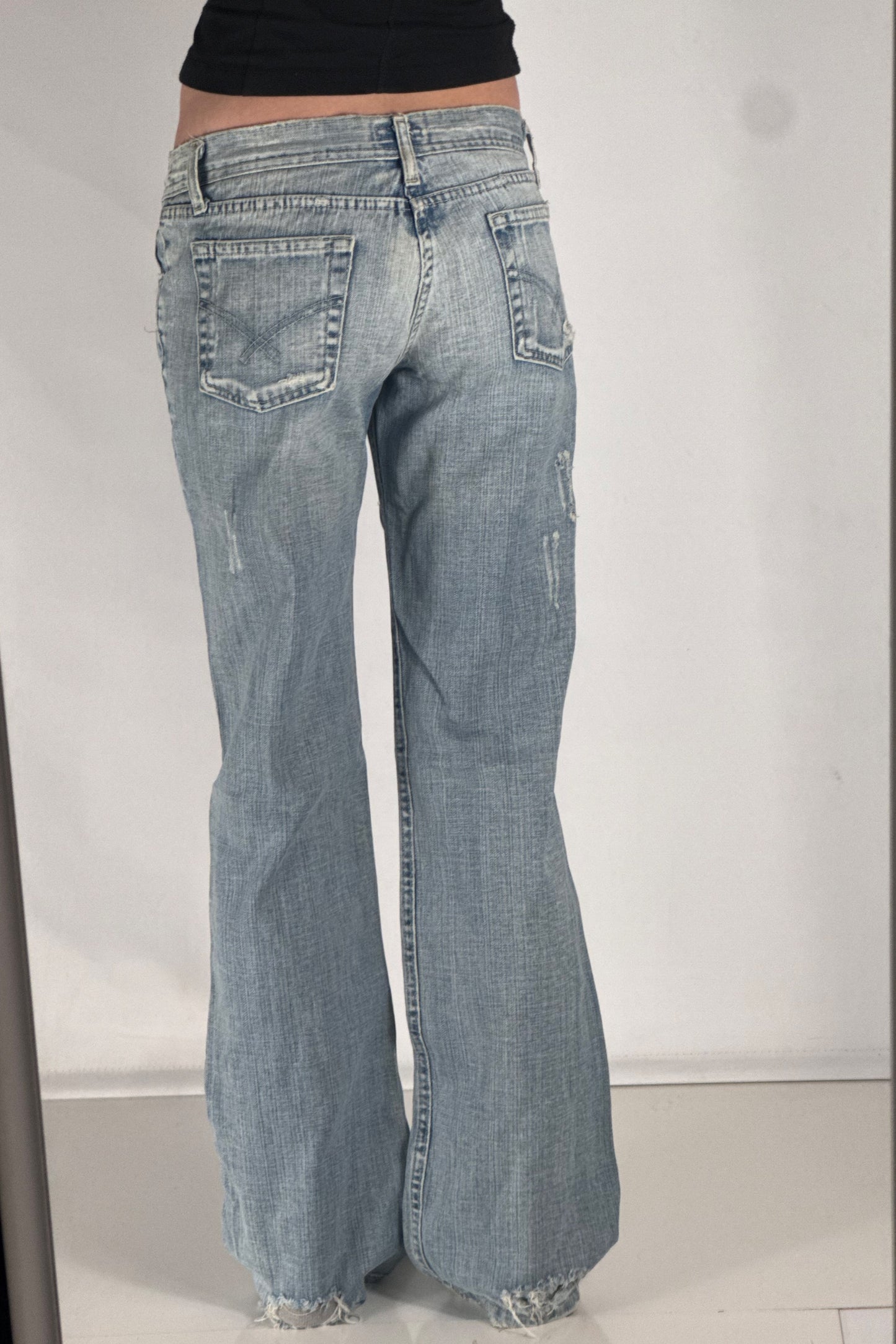 Lavtaljede jeans str: XS