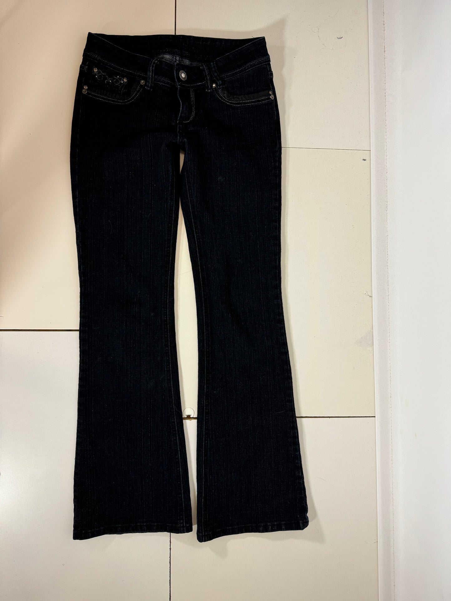 Lågmidjade jeans stl: S