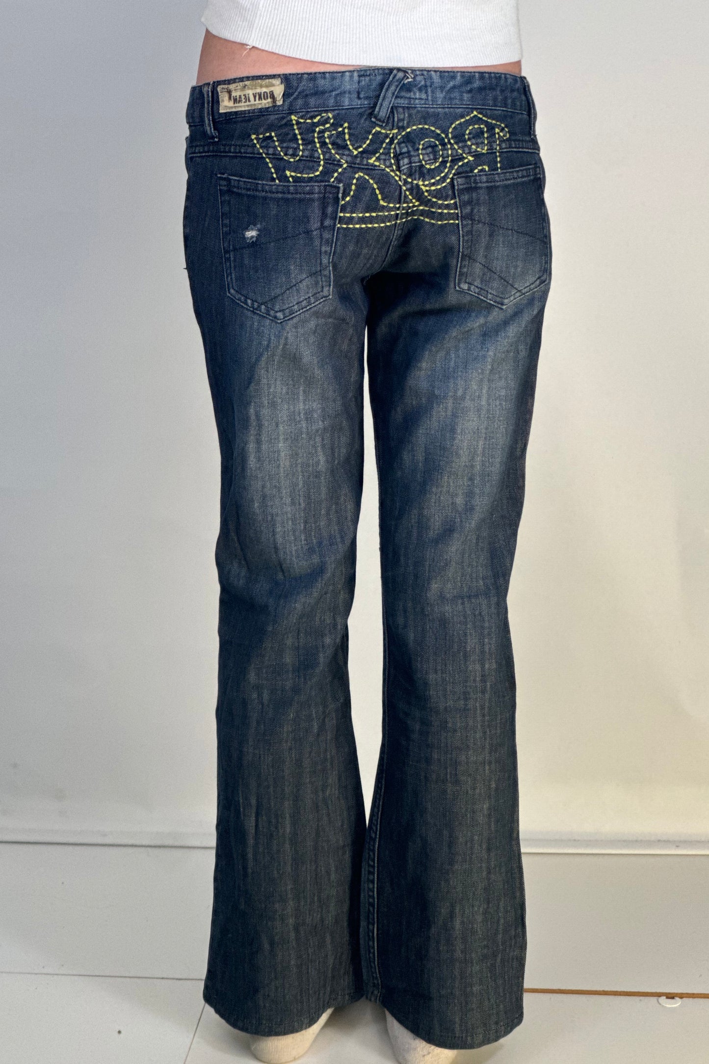 Lågmidjade jeans stl: XS/S