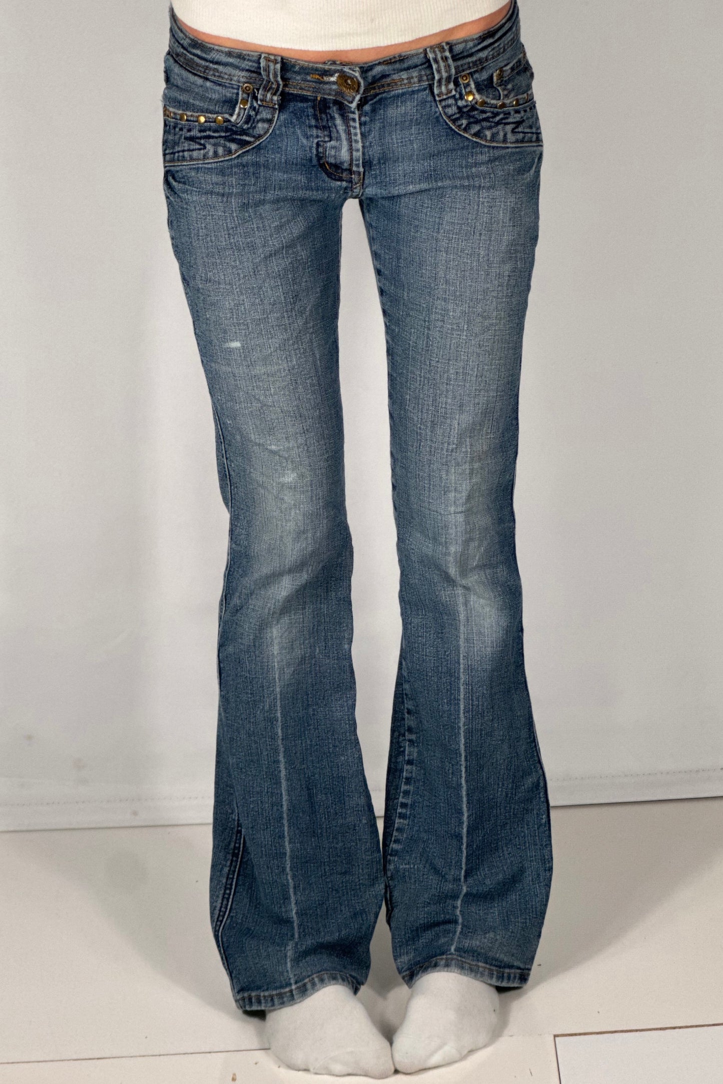 Lavtaljede jeans str: XS