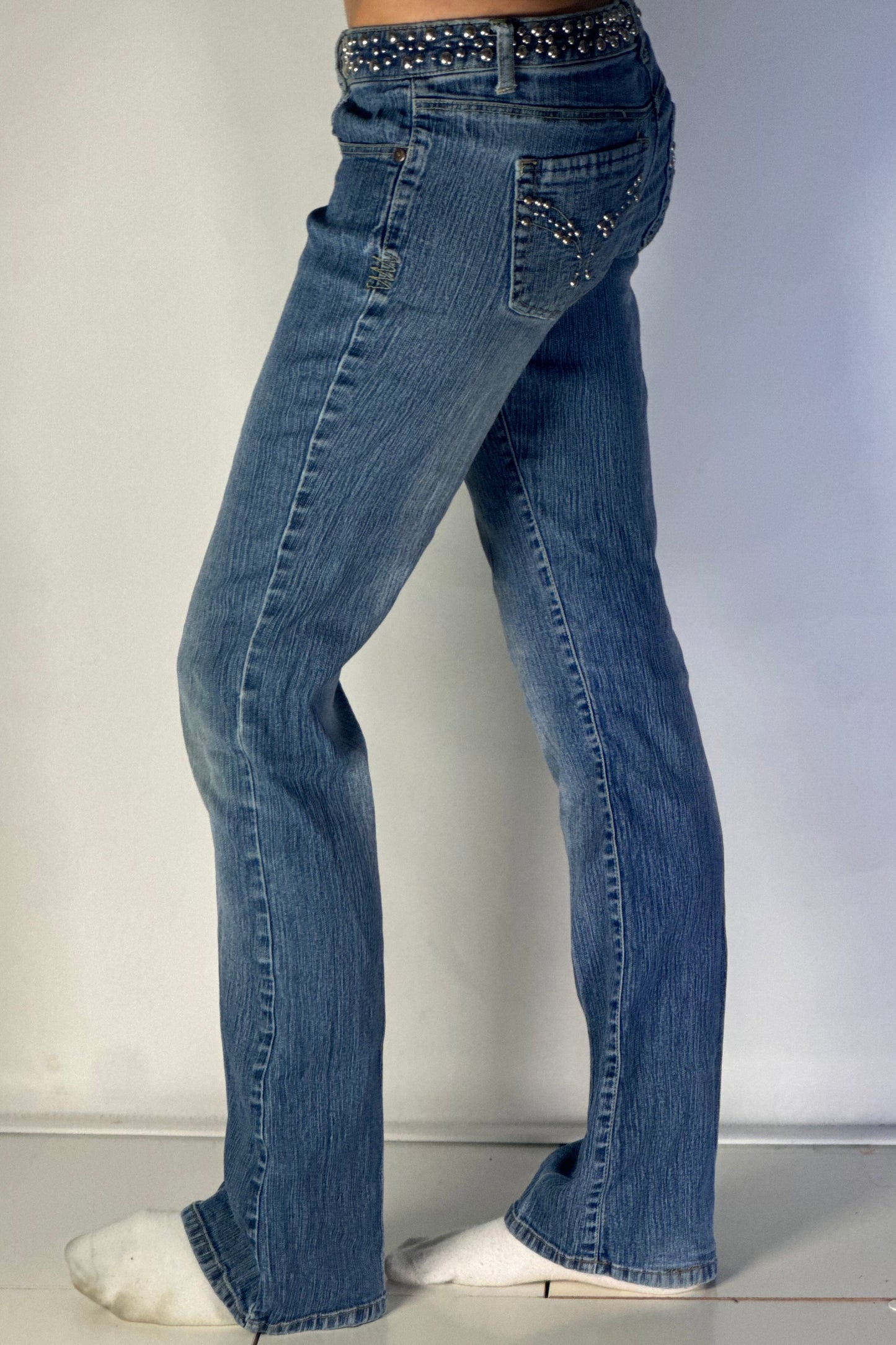 Lågmidjade jeans stl: XS