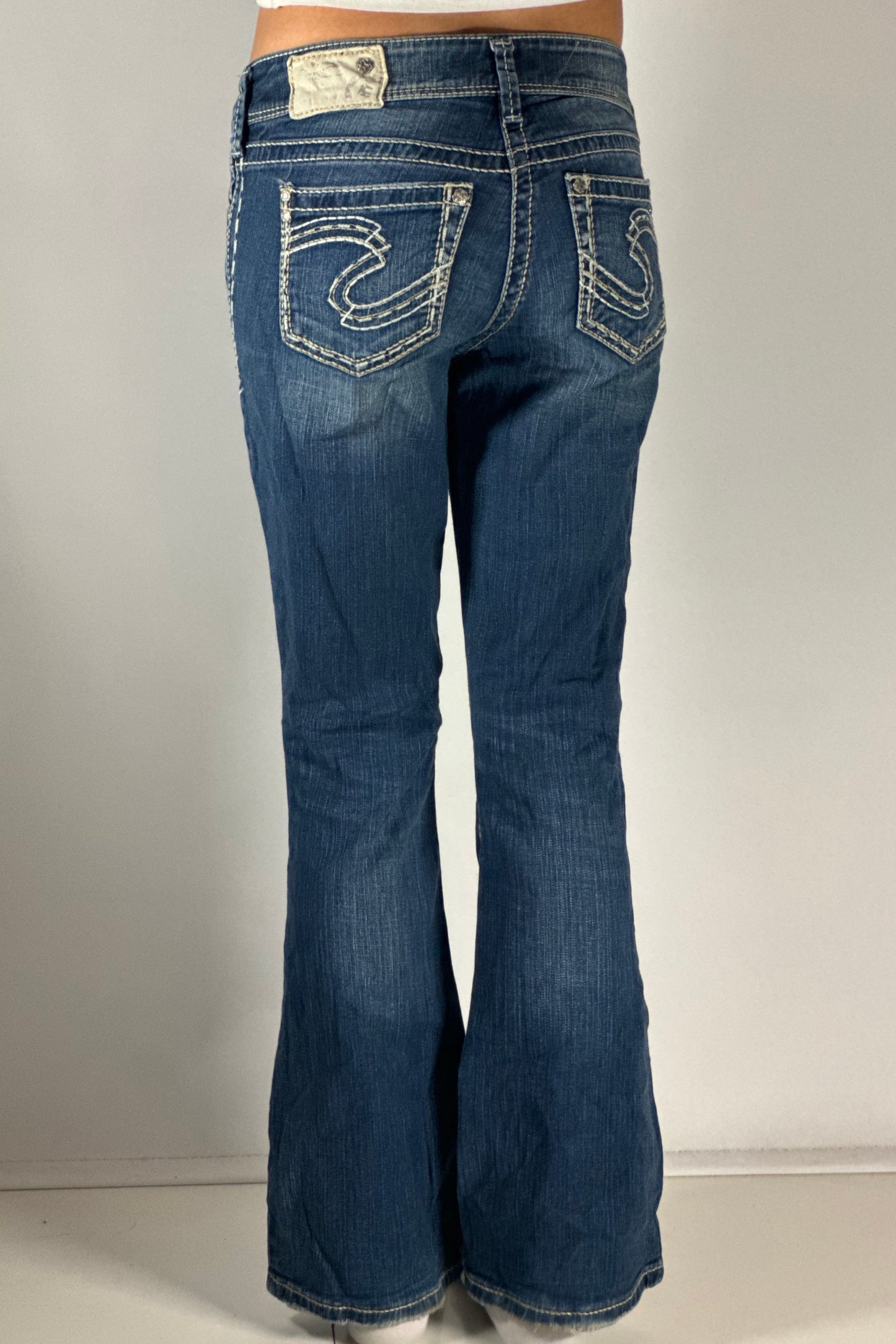 Lågmidjade jeans stl: XS