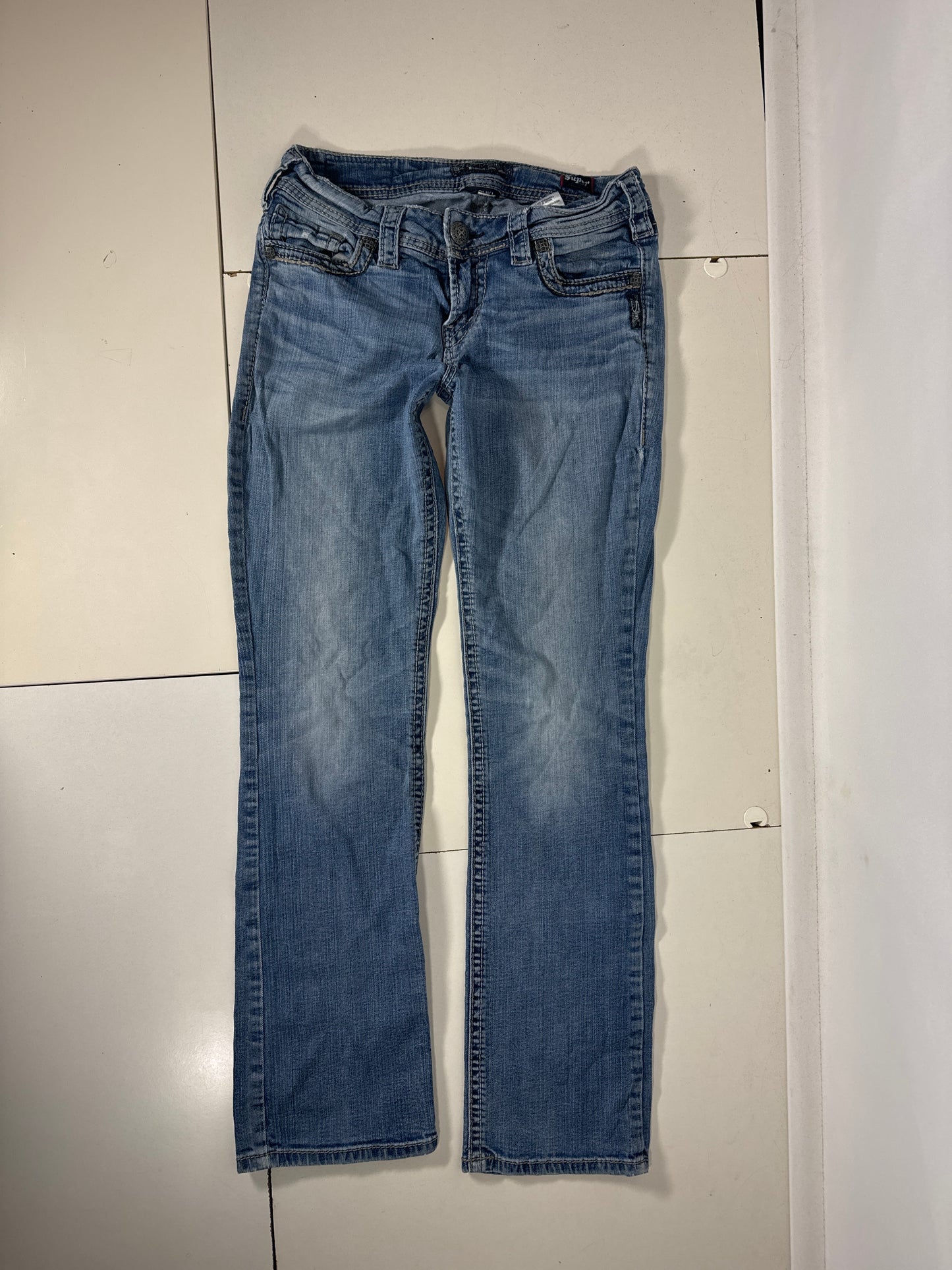 Lågmidjade jeans stl: XS