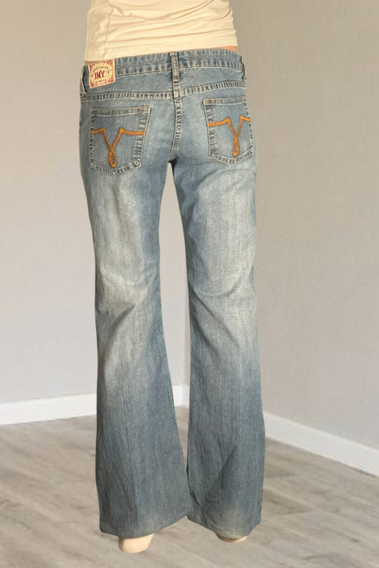 Lågmidjade jeans stl: S