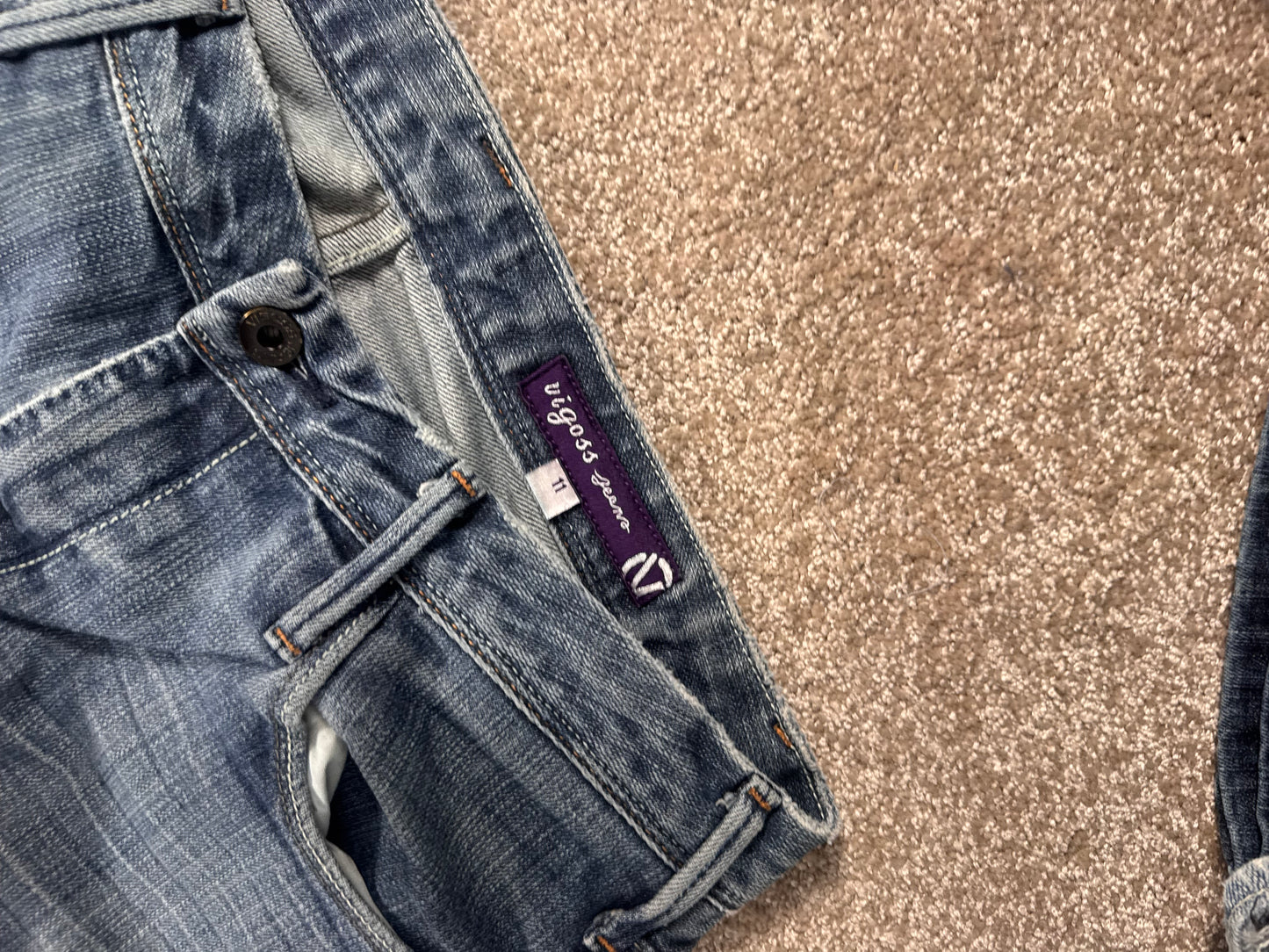 Lågmidjade jeans stl: M