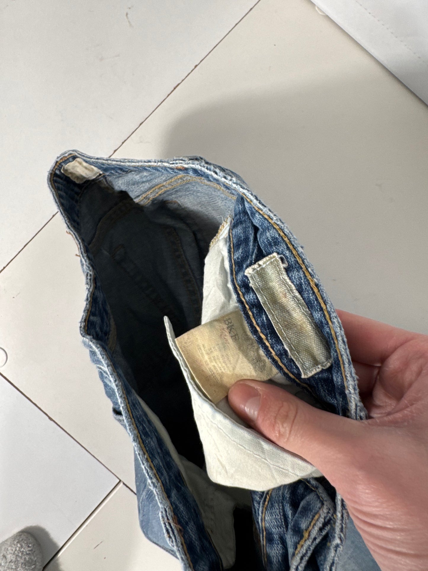 Lågmidjade jeans stl: XS/S