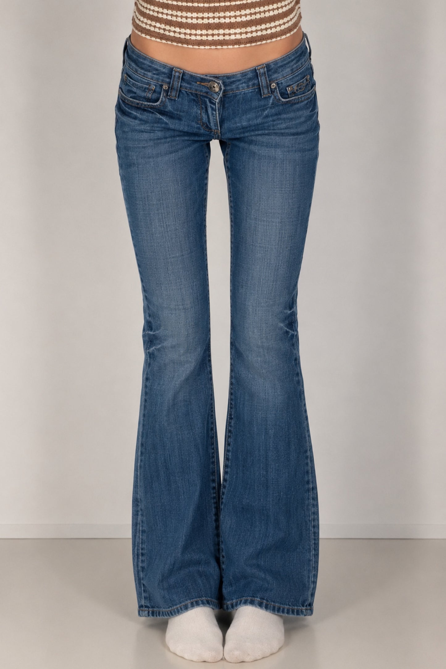 Lågmidjade jeans stl: XXS