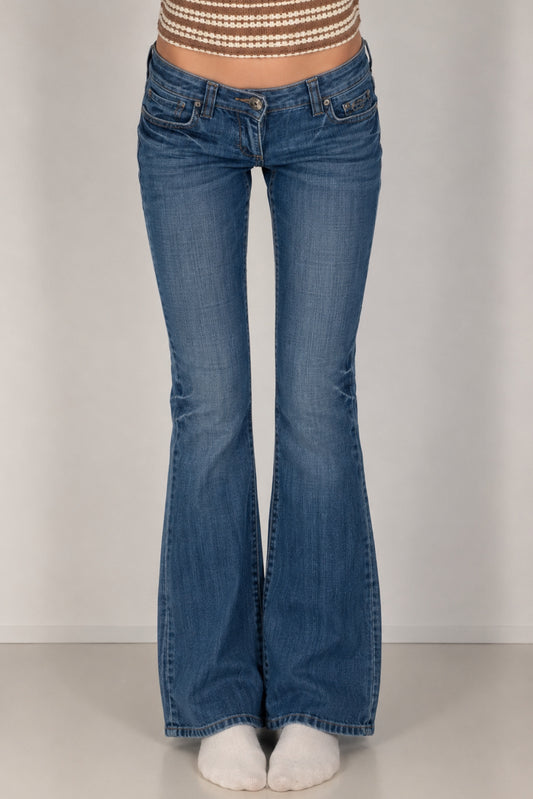 Lågmidjade jeans stl: XXS