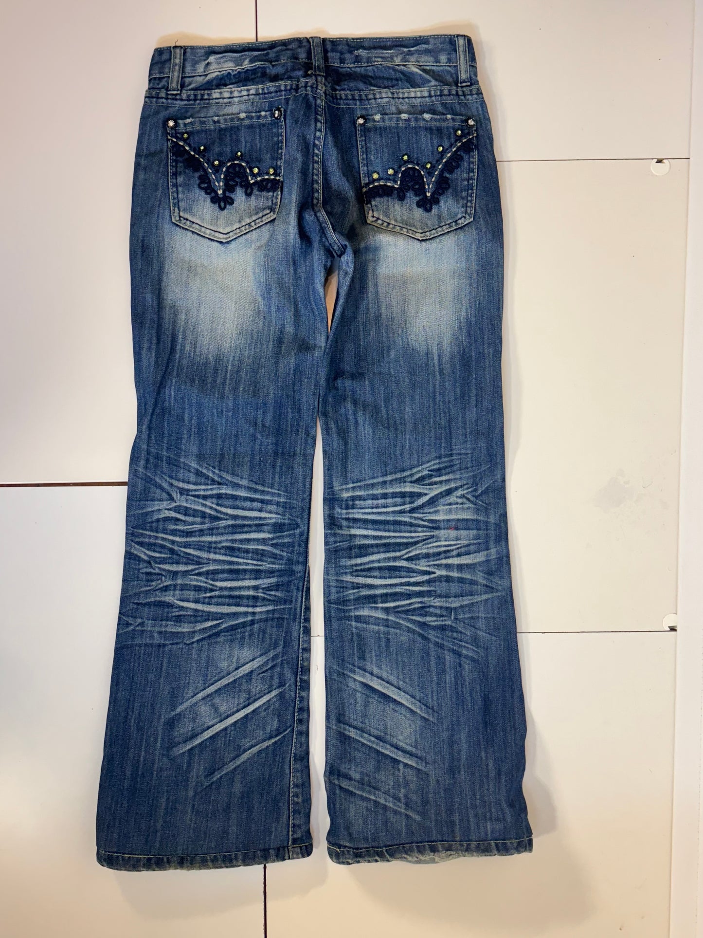 Lågmidjade jeans stl: S
