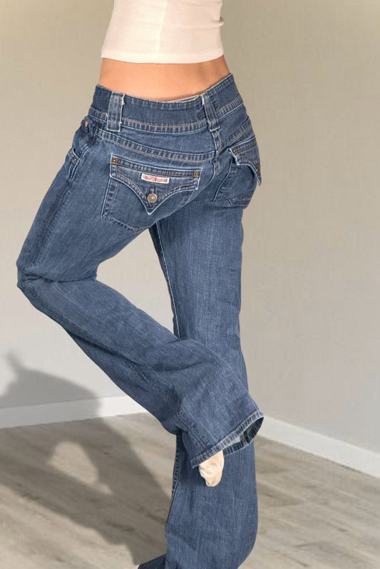 Lågmidjade jeans stl: M