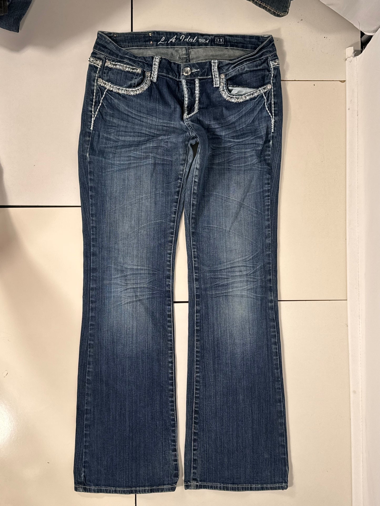 Lågmidjade jeans stl: L