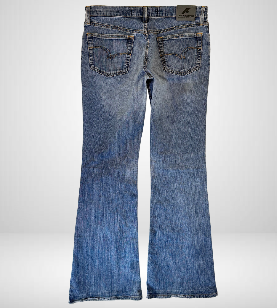 Lågmidjade jeans–stl: M