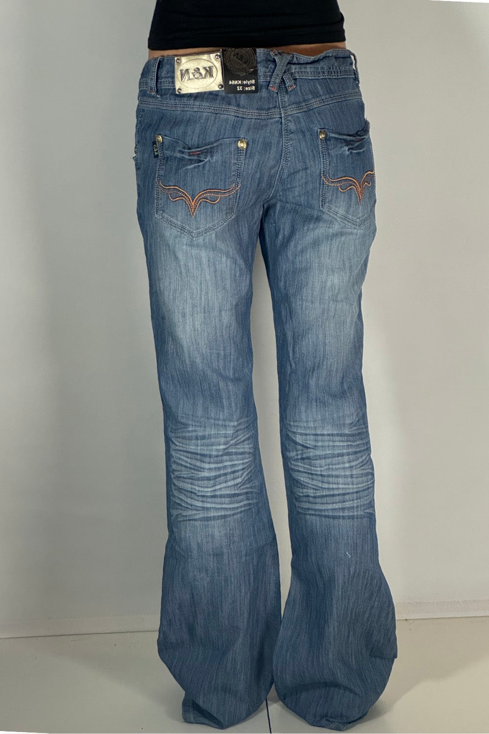 Lågmidjade jeans stl: M